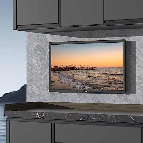 Image of TuTu 22 Inch FHD TV, 2K LED Small Flat Screen Non-Smart Television, Works with Apple TV, Fire Stick, Roku, Google, TiVo, Xumo, and Streaming Devices