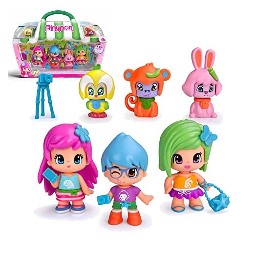 Pinypon Mascotas y figuras pack grande (Famosa 700013370)