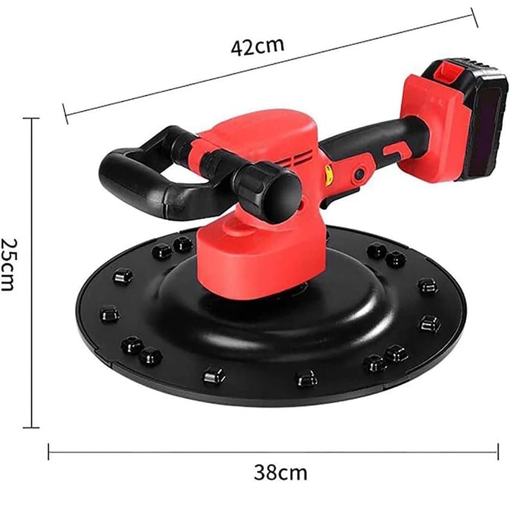 Elektryczna prostownica do ścian, 1680 W, akumulatorowa maszyna do polerowania ścian, kielnia do betonu, cementowa maszyna do czyszczenia ścian, elektryczna kielnia do zaprawy gipsowej i cementowej