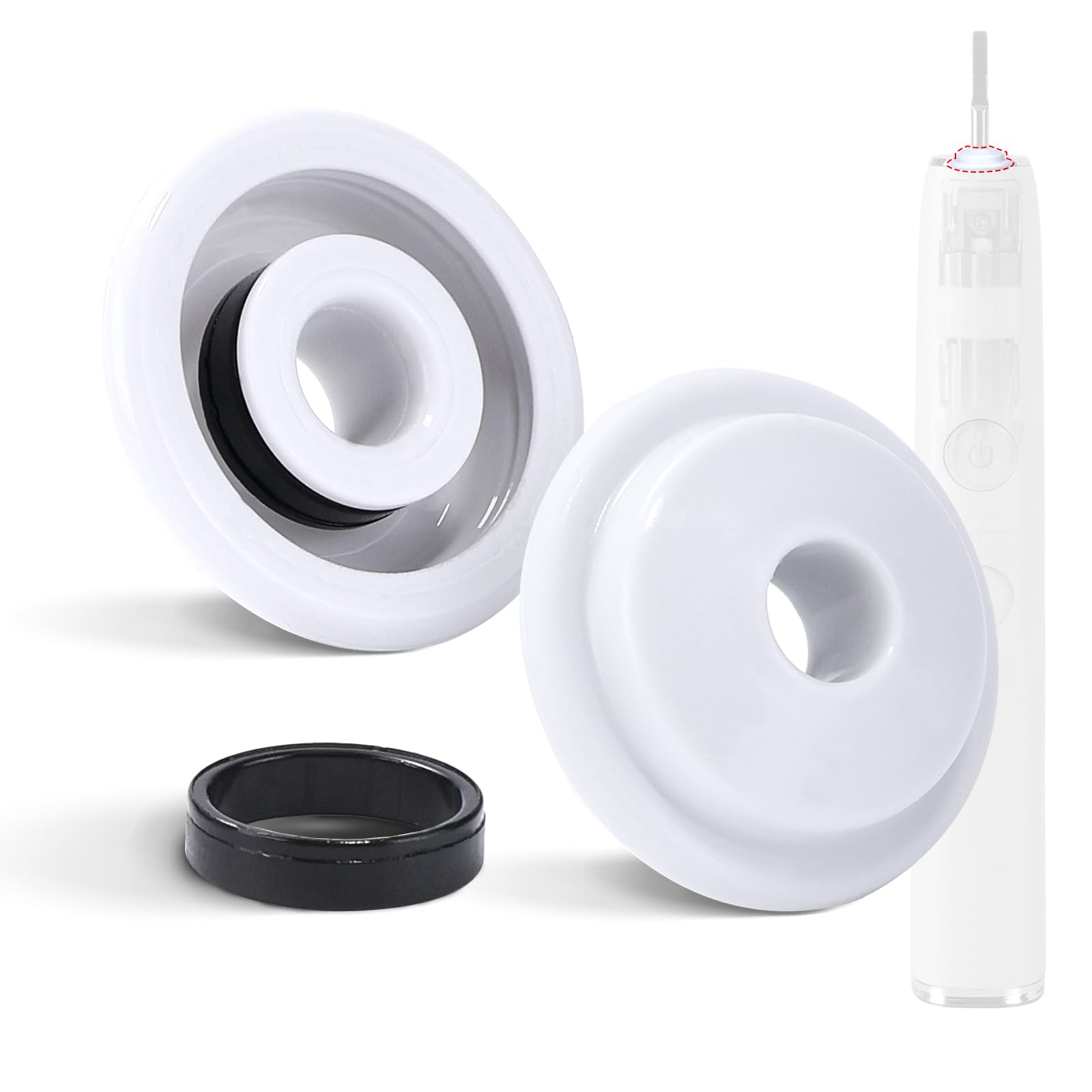 4x Silikon-Dichtungsring Für Wasserdestillator – Hitzebeständig, Druckfest, Korrosionsbeständig (4L)
