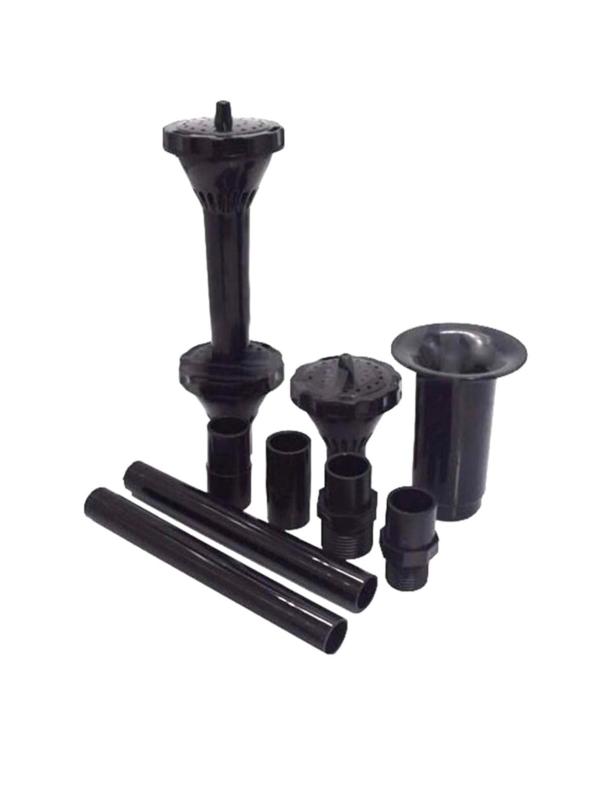 Flojoy Nozzle Kit for Pond & Garden Fountains | 3 Water Spray Patterns – Volcano, Balloon & 2-Tier Blossom | Spray Heads for Small & Medium Ponds| Compatible with 40W-150W Submersible Water Pumps-image-18
