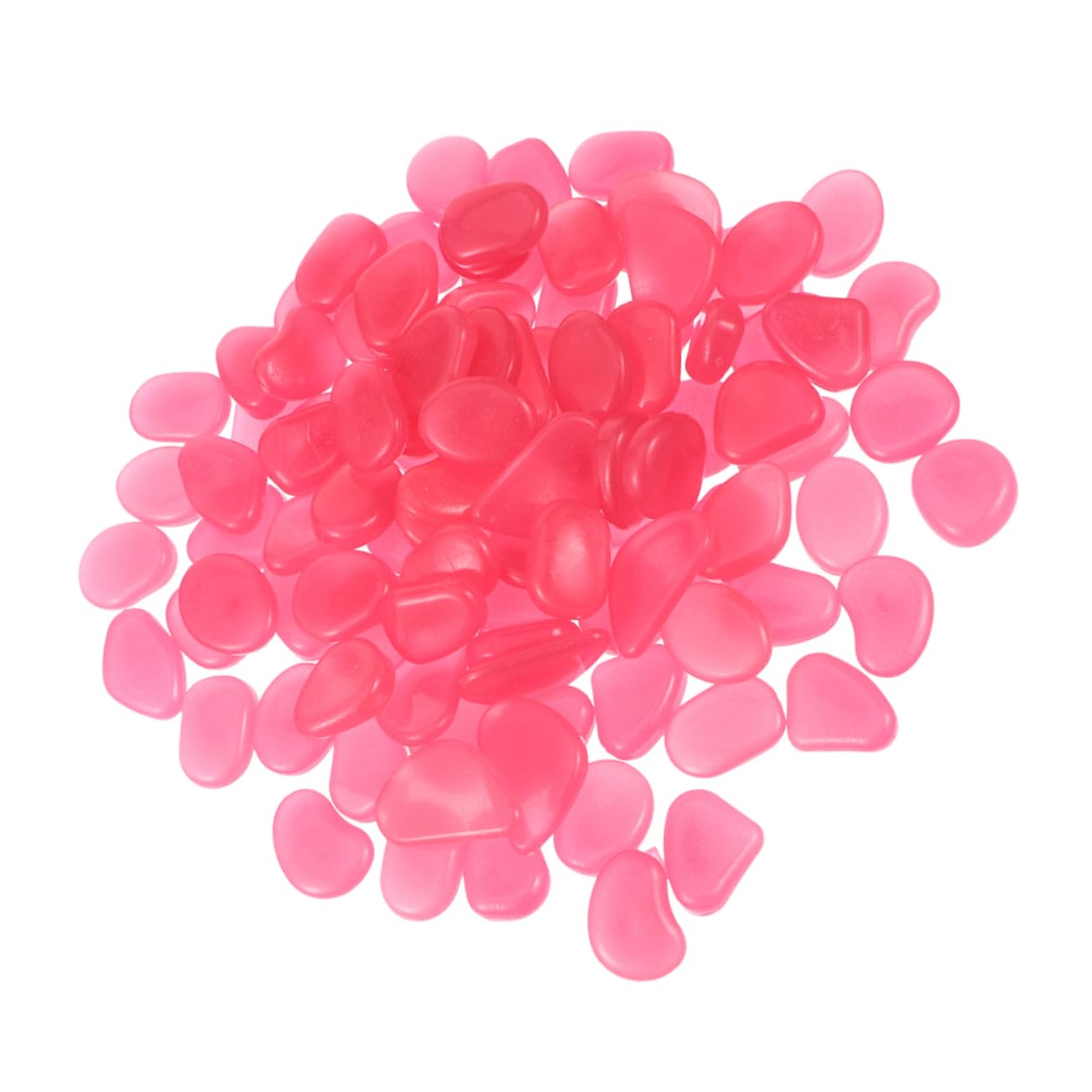 300piezas Piedras Luminosas De Para Decoración De Jardín y Piedras Fluorescentes Brillantes Para Exteriores Patio y Césped