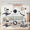 Baby Walker, 5-in-1 Baby Walkers for Boys and Girls 6-12 Months with Bouncer, Removable Footrest, Feeding Tray & Music, Foldable & Adjustable Activity Walker for 6-18 Months Toddler Infant #3