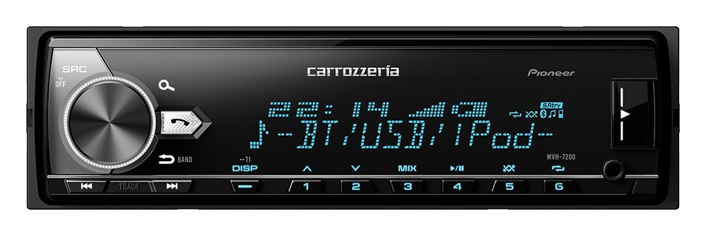カロッツェリアMVH-7200 iphone/android/Bluetooth MVH-7200 | AVメインユニット | カーナビ・カーAV(carrozzeria