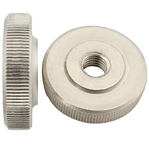 SC-Normteile SC467 Rändelmutter M3 Edelstahl 2 Stück