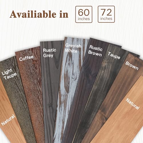 Fireplace Mantel, 72 in Handcrafted Mantel Shelf for Over Fireplace, Wood Mantel with Invisible Heavy Duty Wood Bracket, Floating Mantel Shelf, Brown - Image 7