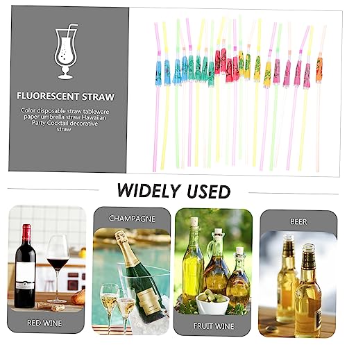 50 pitillos desechables con sombrilla para fiestas miniatura 7