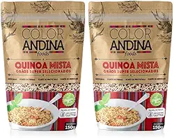 Quinoa Mista Color Andina 150g-2 pacotes