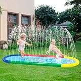 Brastoy Splash Sprinkler Pad Piscinas Infantil Brinquedos (250X170cm Numérico)
