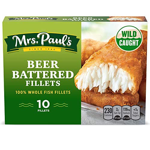 Mrs. Paul'S Crispy Beer Battered Fish Fillets, Frozen cover