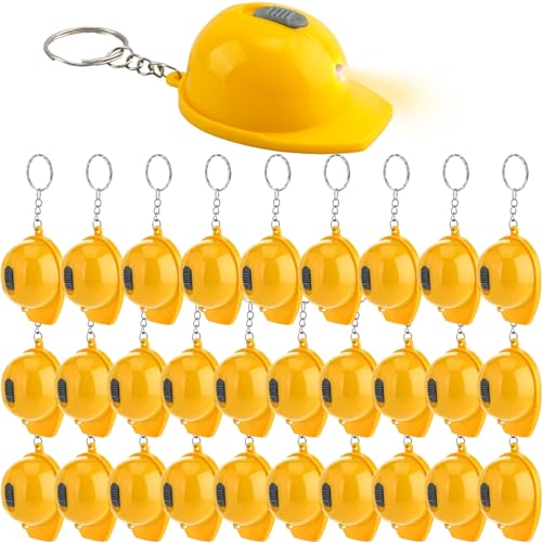 Porte-clés chapeau de construction mini pour pochette surprise anniversaire