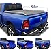 Tyger Auto T2 Low Profile Roll-Up Truck Bed Tonneau Cover TG-BC2D2064 Works with 2009-2019 Dodge Ram 1500 (2019 Classic ONLY) | Without Ram Box | Fleetside 5.8' Bed