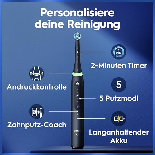 Oral-B iO Series 5 Plus Edition Elektrische Zahnbürste — Electric Toothbrush, Inkl. 3...