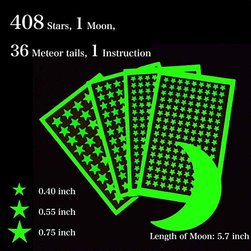 DreamKraft-Vinyl-Astronomy-Glow-In-the-Dark-Wall-Sticker-30cm24-CM-Neon
