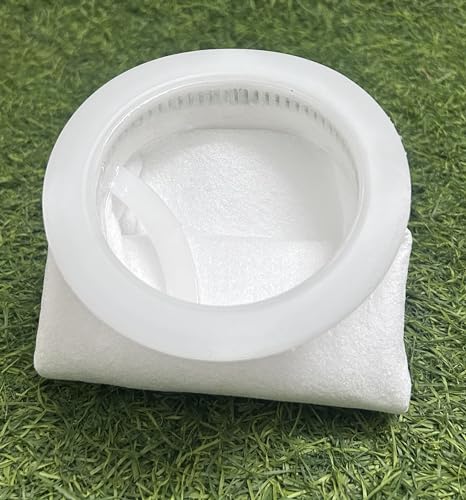 Image of Flaner Aqua 5 Micron 4 inch Dia & 20 inch Length Filter bag For Filtering Sand, Dirt, Rust From Water(White, Pack of 1)