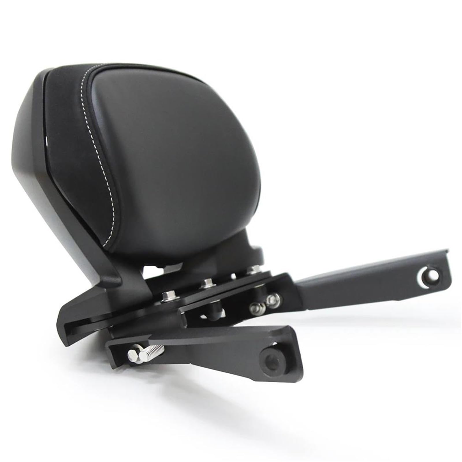 Coussin de dossier passager moto NSS350 haute qualité en finition noire