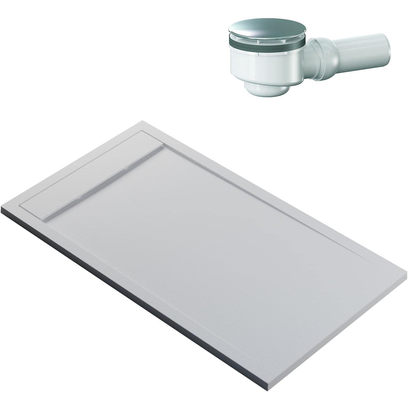 BERNSTEIN - Receveur De Douche Rectangulaire 90x140x3,2cm