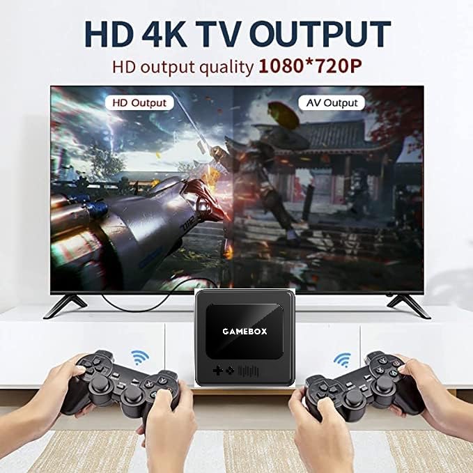 Miniatura 3 de Super consola de juegos retro y TV, con más de 40,000 juegos, compatible con más de 40 emuladores, juego Emuelec 4.5TV Android 9.0 sistema dual,