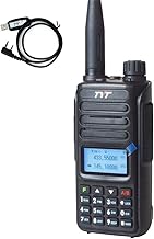 TYT TH-UV98 Amateur Radio 10 W VHF UHF Walkie Talkie Long Range 3200 mAh Battery DTMF CTCSS DCS 200 Channels Handheld Radio with Programming Cable