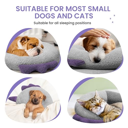 Dog Calming Pillow - Soft Neck Pillow for Dogs, Washable Sleep Pillow for Better Sleep, Reduces Anxiety, Gift for Small/Medium/Large Dogs and Cats - Image 5
