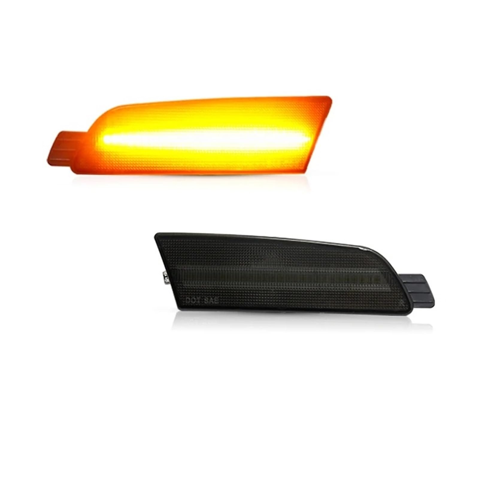 Indicatori Direzione Per Mazda 6 Per Atenza Per Sedan GG1 2009-2013 2 Pezzi Auto T10 LED Luce Posizione Anteriore Laterale Parafango Ambra Indicatore Direzione/Luce Guida Segnale Svolta Lampada(Smoked
