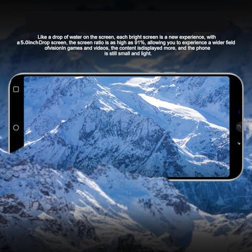 Catcalls X6Pro Mobile Phone, 5.0" Ips Display, 16GB Expandable To 128GB, Dual Sim Free Unlocked, Dual Camera, Wifi/Bluetooth/Face Id Cheap Phone (Yelow) - 3