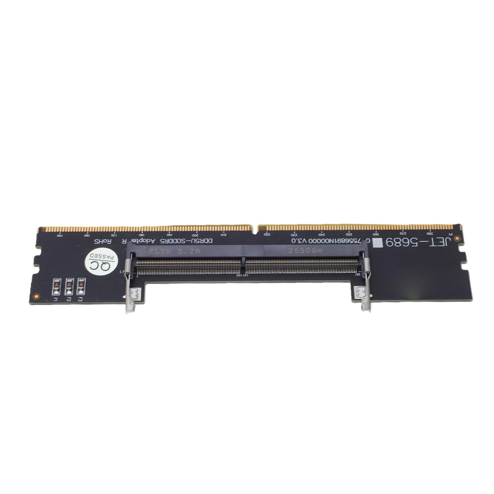 Karta Adaptera DDR5 U DIMM na SO DDR5 RVS, Konwerter Pamięci do Laptopa na Komputer Stacjonarny, z Solidnym Materiałem PCB, do Naprawy i Konserwacji Komputerów
