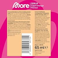 MORE Zerup, Capri Orange, 65 ml,für bis zu 8 l Fertiggetränk – Ansicht 4