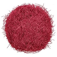 Raffia Füllmaterial Geschenk Hamper Shred Geschreddertes Papier Geschenk Füllung für Party Hamper Füllung und Geschenkverpackung für Geschenkbox Dekorations (Rot)