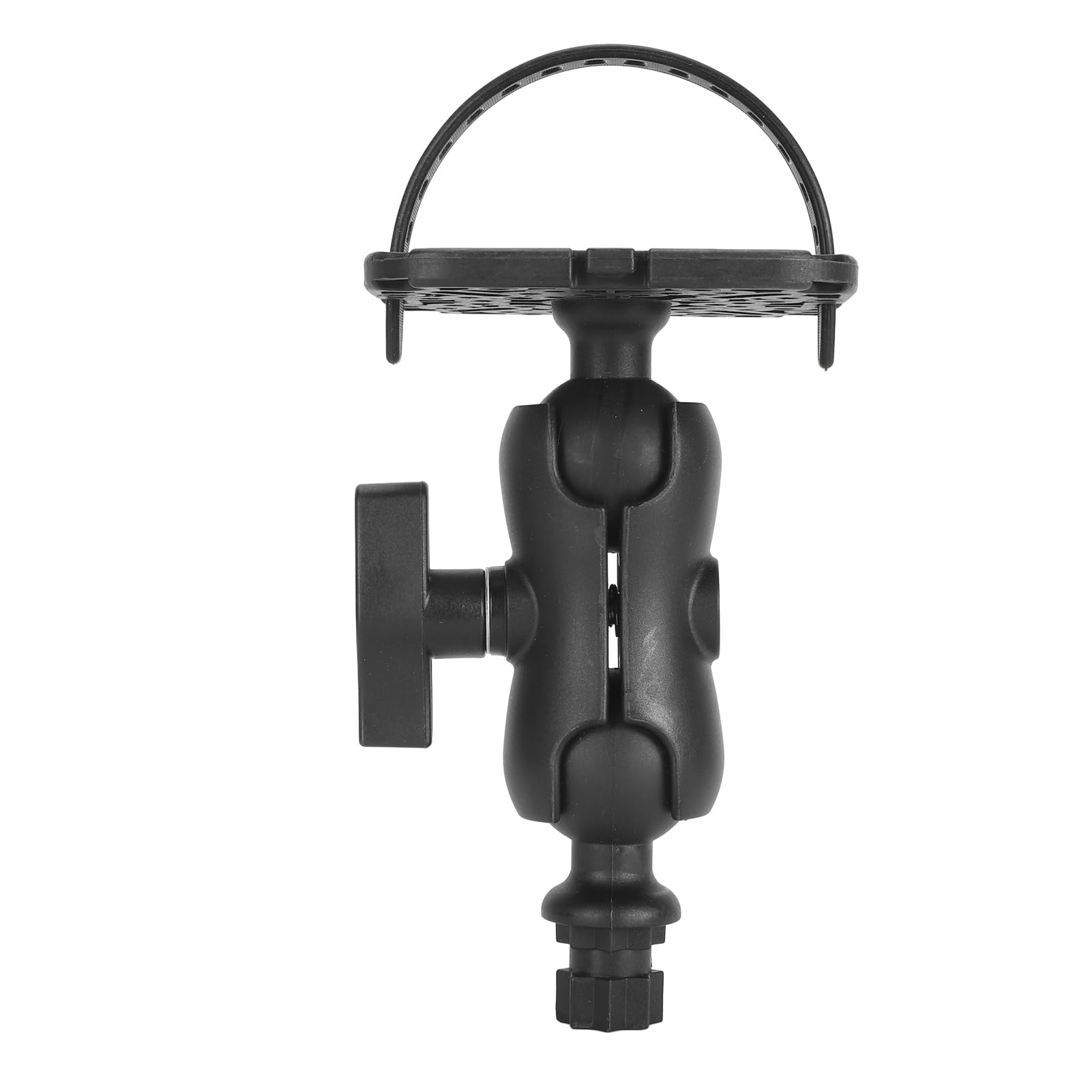 ANGGREK Fish Finder Mount Base, Universal 360° Rotation Ball Mount Bracket, Nylon & Stainless Steel Holder for Marine Boat Kayak Pontoon Canoe, Compatible for, for ECHOMAP