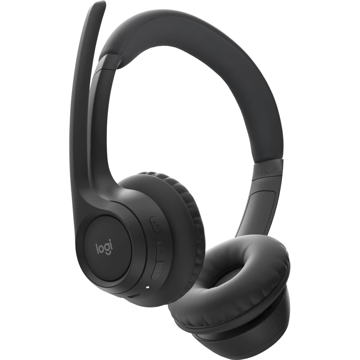 Logitech Zone 305 dla firm, bezprzewodowy zestaw słuchawkowy Bluetooth z mikrofonem, do Google Meet, Google Voice, Zoom, kompatybilny z Windows, Mac, Chrome, Linux, iOS, iPadOS, Android - czarny