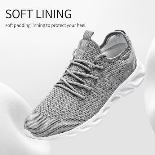 Image of WCIDFY Women Men Running Tennis Shoes Unisex Slip On Gym Walking Shoes | Lightweight, Breathable mesh, Non Slip, Flexible, Comfy, Fashion Sneakers for Daily, Workout, Work, Traveling, Sports, Casual