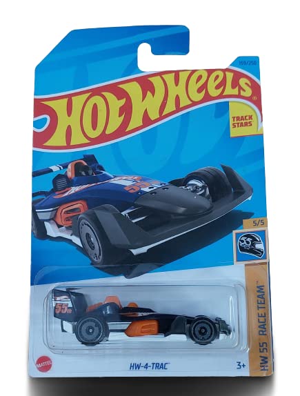 N*I様 ED WATTS RACE TEAM SERIES 4台セット Hot Wheels HW-4-TRAC 5/5 HW55 Race Team 159/250 Die Cast Car New