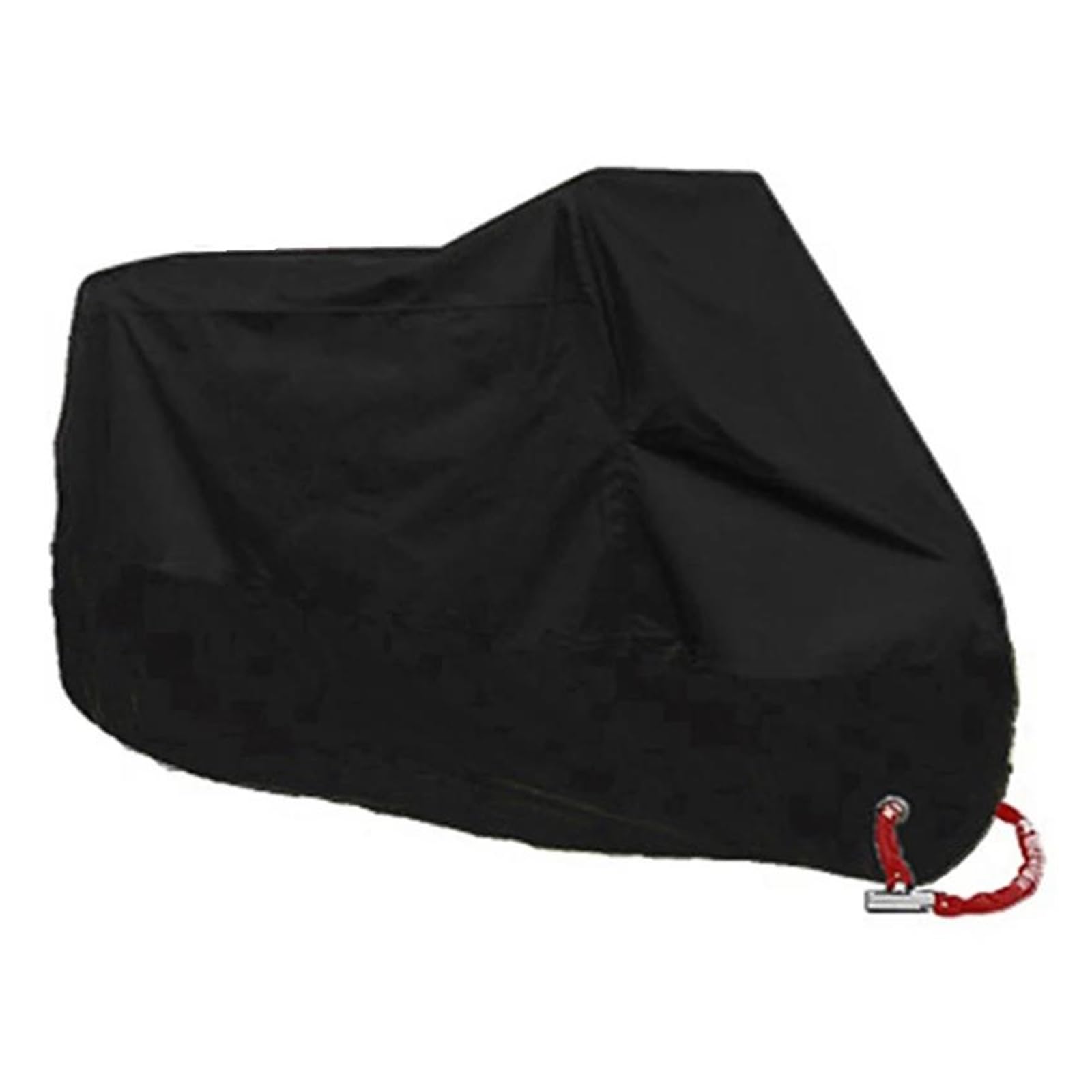 Fundas para Motocicletas 190T, Impermeables, Antipolvo, Lluvia, Nieve, Protección UV, para Interior Y Exterior, Tallas M, L, XL, XXL, XXXL 4XL(Black,XXL 211-220cm)