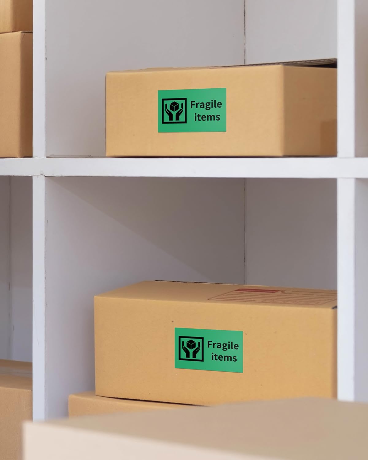 Continuous Length Labels Replacement for Brother DK-2205 (2.4 in x 100 ft),Compatible with Brother QL QL-800, QL-810W, QL-820NWB Label Printers,6 Rolls + 1 Refillable Cartridge Frames, Green - Image 7