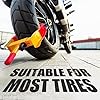 Buystarget Wheel Clamp Car Safety Lock Heavy Duty Adjustable Universal Anti-Theft Wheels Locking Mechanism Secure Claw for Car Van Caravan Boat Trailer Motorcycle Security Strong Reliable Long Lasting #5