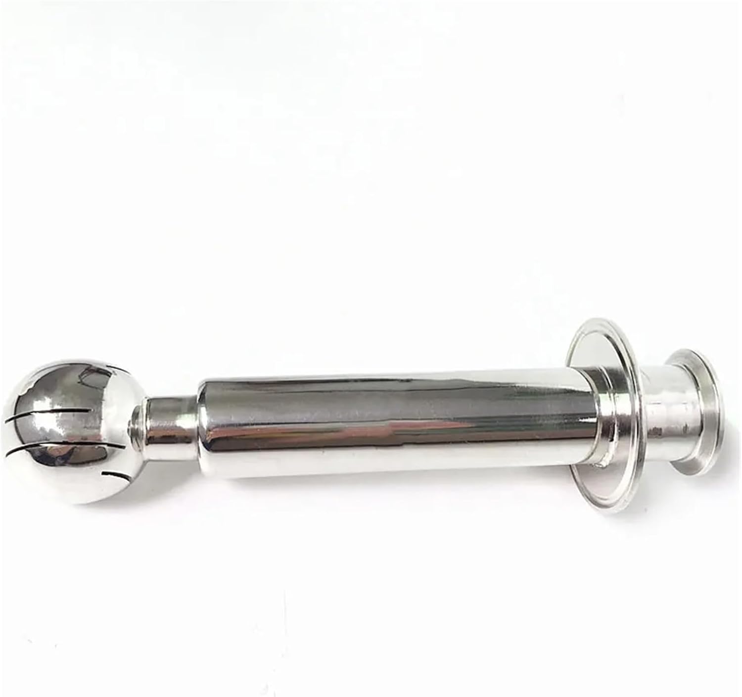 1.5" Tri Clamp x 3" Tri Clover CIP Rotary Cleaning Ball SUS 304 Stainless Steel Fitting Beer Beering Length 200mm(K50.5 to K91,304)