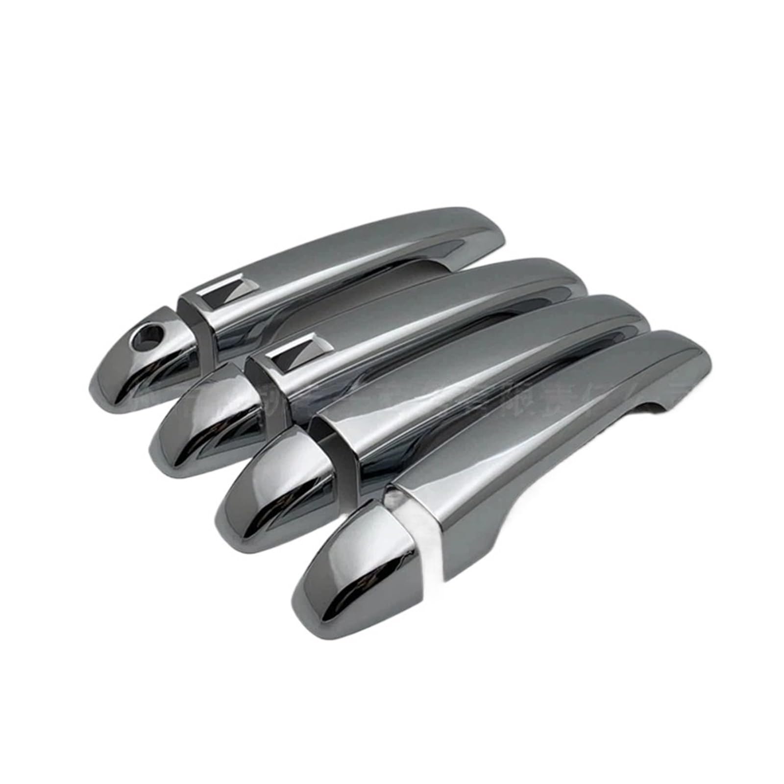 SAUANMNKTP Exterior Door Handle for Car for Proton X70 Chrome Handle Sticker Car Door Decoration Outer Cover Modification