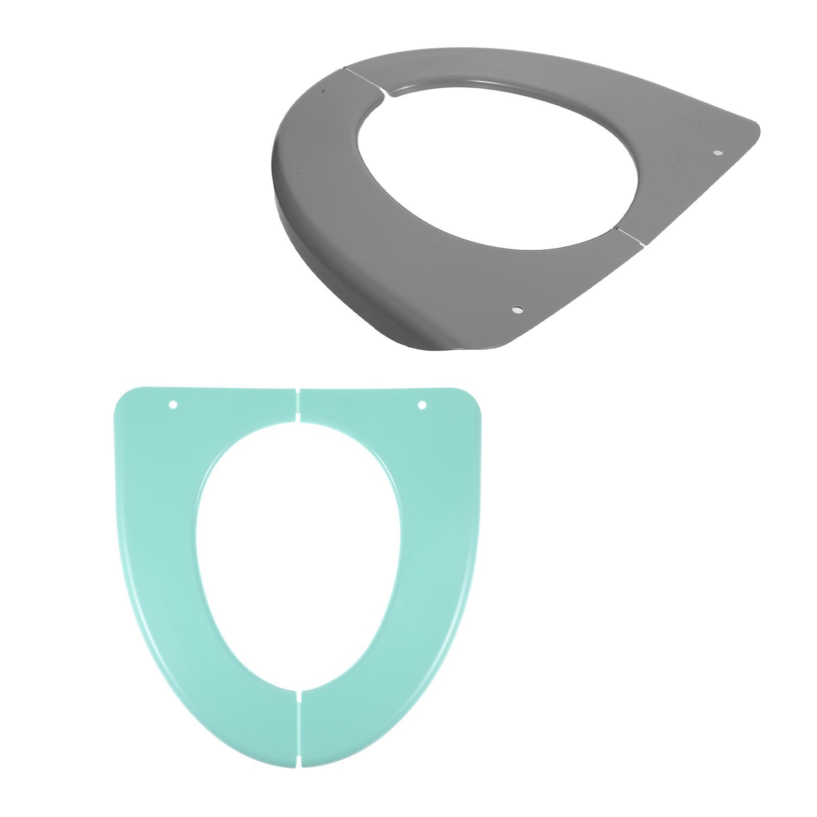 Asiento de inodoro plegable reutilizable para resolver necesidades de aseo portátil
