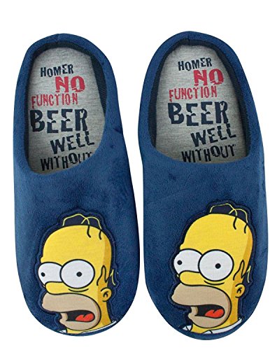 Roma M473 Blu Misura 43/44 de fonseca Simpson Homer Ciabatte Invernali Uomo  MOD Pantofole urban-earth.co.uk