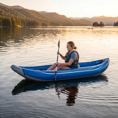 AIRE Tomcat Solo Inflatable Kayak, Limited Lime, 87120.03.102