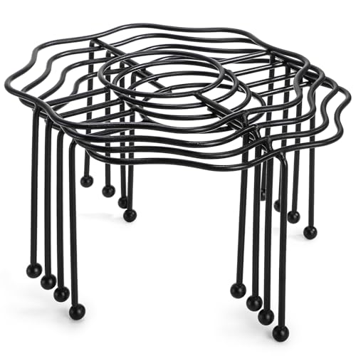 Support de table pour pizza permettant de libérer l'espace des tables encombrées - 4 pièces - 5