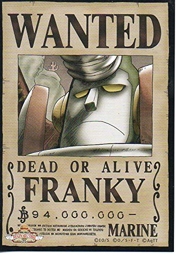 Amazon.co.jp: ワンピース 手配書 ブロマイド フランキー 新世界