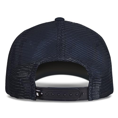 Image of Lucky Brand Trucker Hat | Snapback | Adjustable | Mesh Back | Retro | Baseball Cap | Golf | Fishing | American Heritage