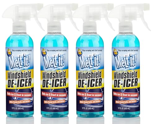 E·Z·R Melt it! Windshield De-Icer. Instantly Melts Ice & Winter