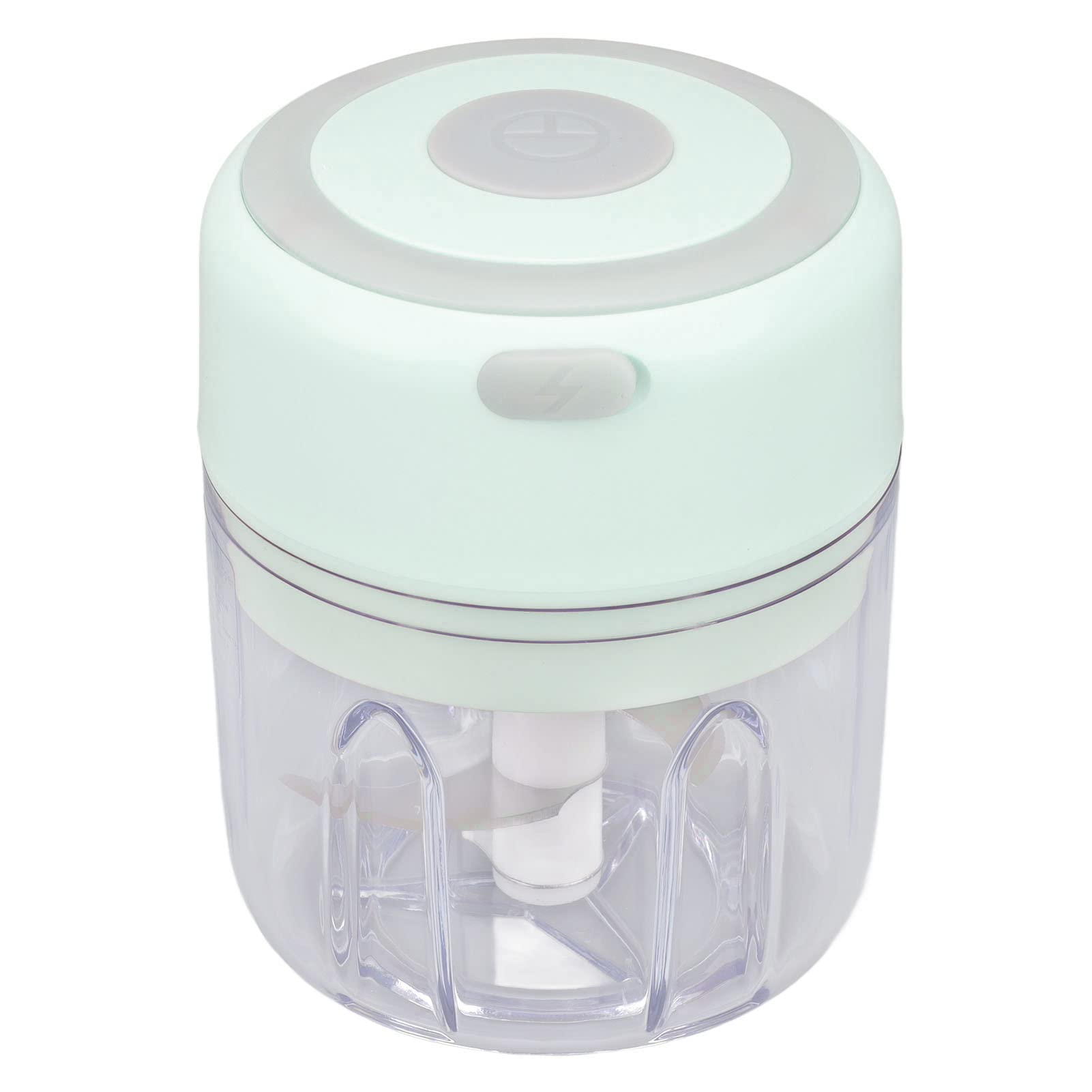 Electric Garlic Chopper, 250ML Garlic Grinder Masher Onion Chopper, Mini Portable Veggie Chopper, Food Processor, Portable Electric Mini Food Chopper