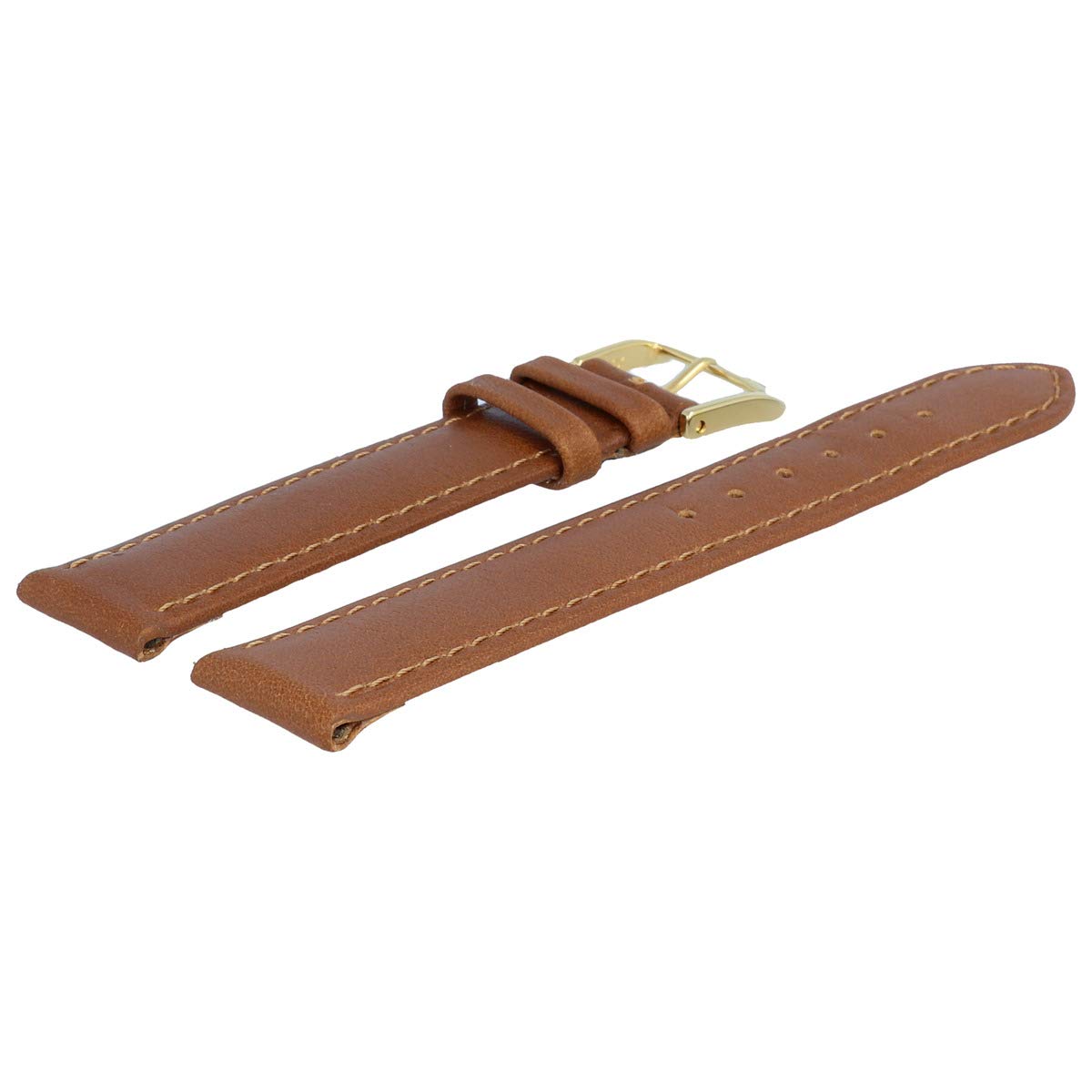 MARBURGER Uhrenarmband 14mm Leder Glatt - Werkzeug Montage Set 80714