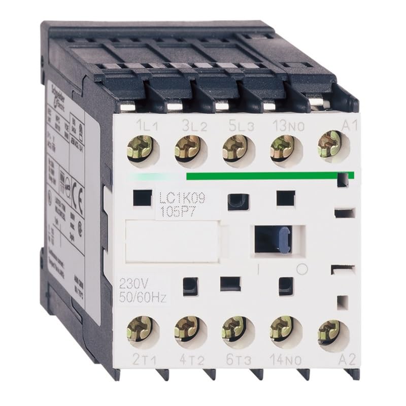 Contacteur tripolaire TeSys série K LC1K06015B7 Schneider 6 A 24 V CA circuit imprimé