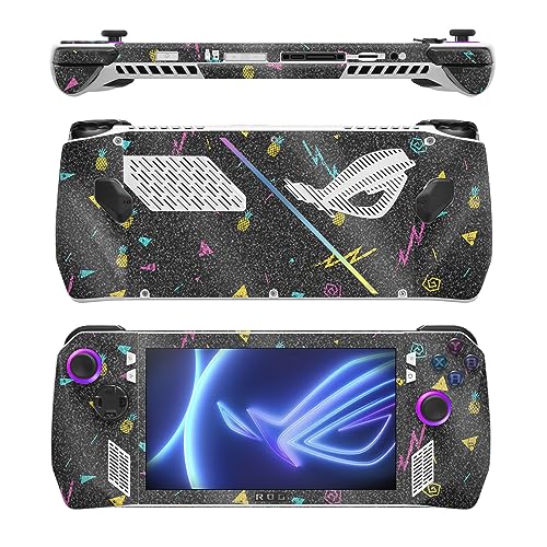 Image of MightySkins Glossy Glitter Skin Compatible with Asus ROG Ally - Magic Pineapple | Protective, Durable High-Gloss Glitter Finish | Easy to Apply