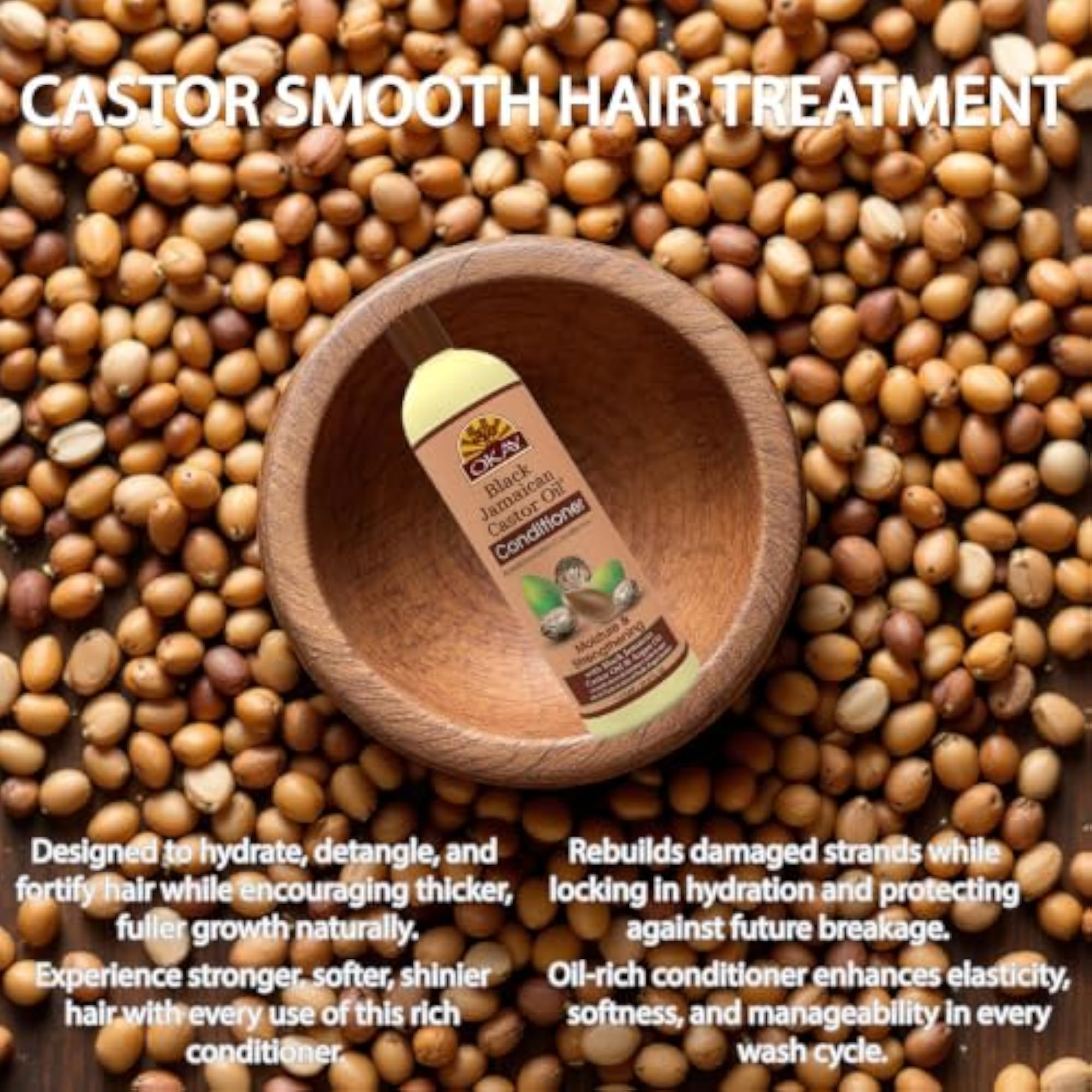Black Jamaican Castor Oil Moisture Growth Conditioner